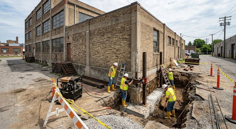 Building Foundation Repair in Katy, TX