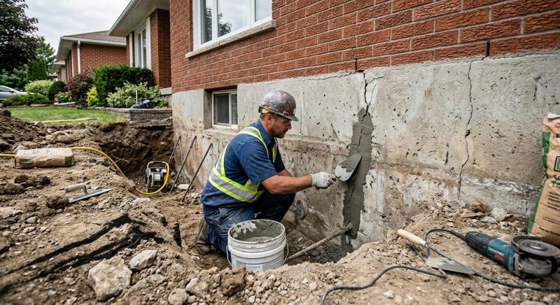 Building Foundation Repair in Rosharon, TX
