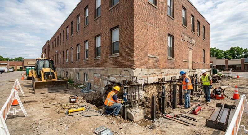 Commercial Foundation Repair in Sugar Land, TX