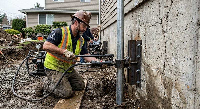 Concrete Foundation Leveling in Houston, TX