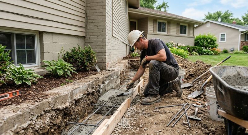 Concrete Foundation Repair in Pearland, TX