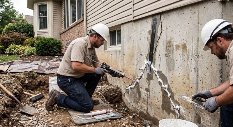Cracked Foundation Repair in Simonton, TX