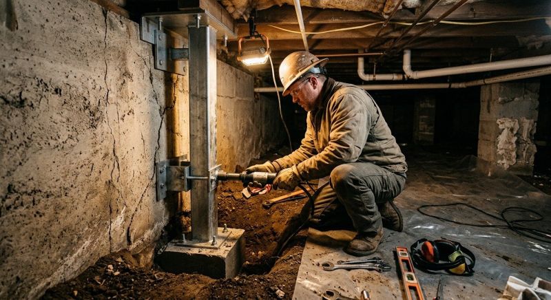 Crawlspace Foundation Repair in Wallis, TX