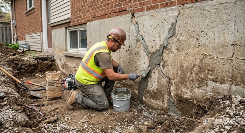 Foundation Crack Repair in Sugar Land, TX