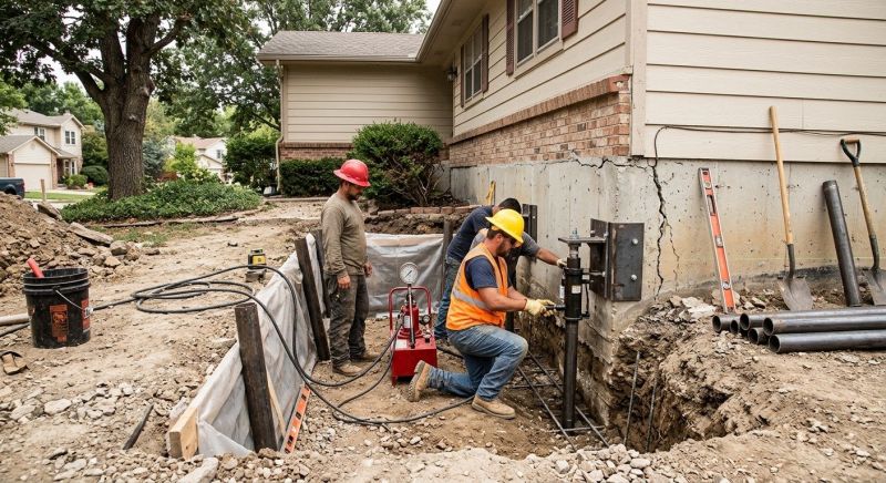 Foundation Damage Repair in Needville, TX
