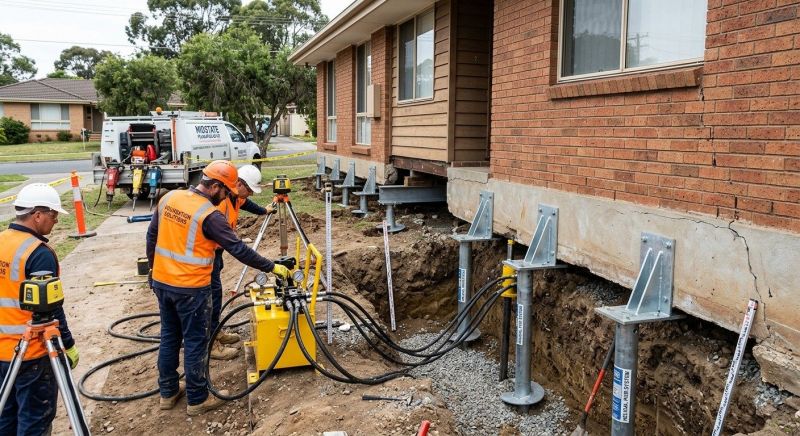 Foundation Jacking in Houston, TX