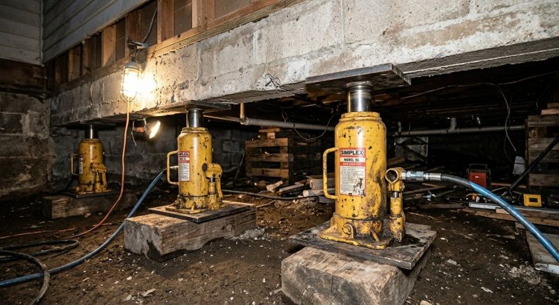 Foundation Jacking in Katy, TX