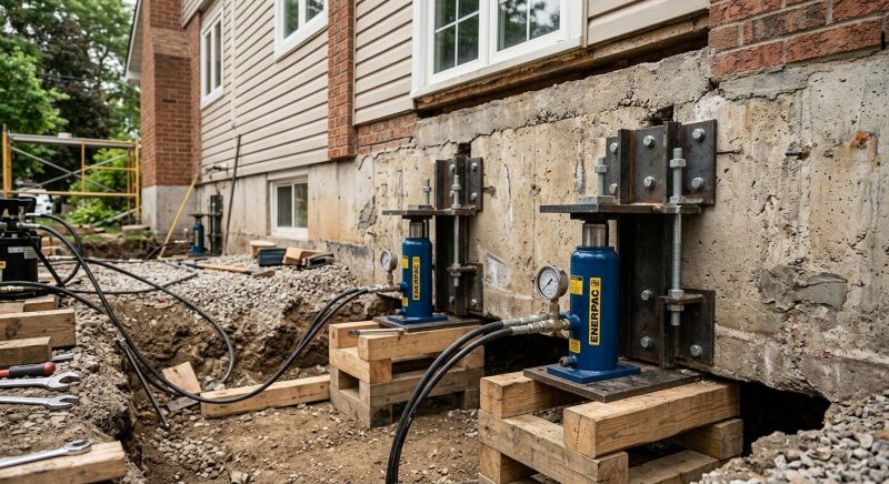 Foundation Jacking in Missouri City, TX