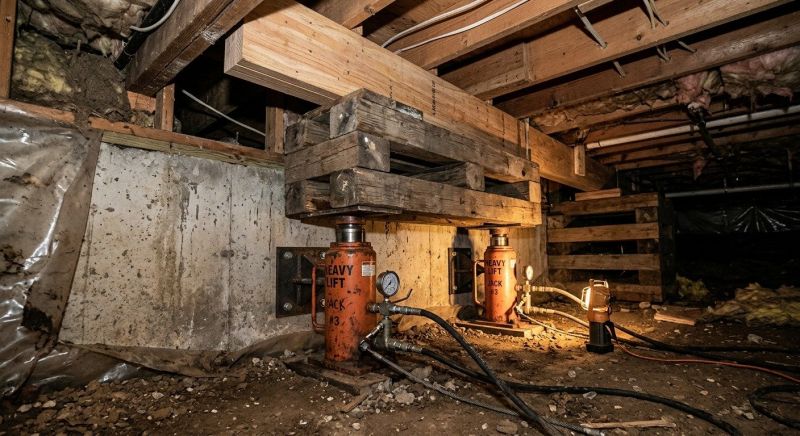 Foundation Jacking in Needville, TX