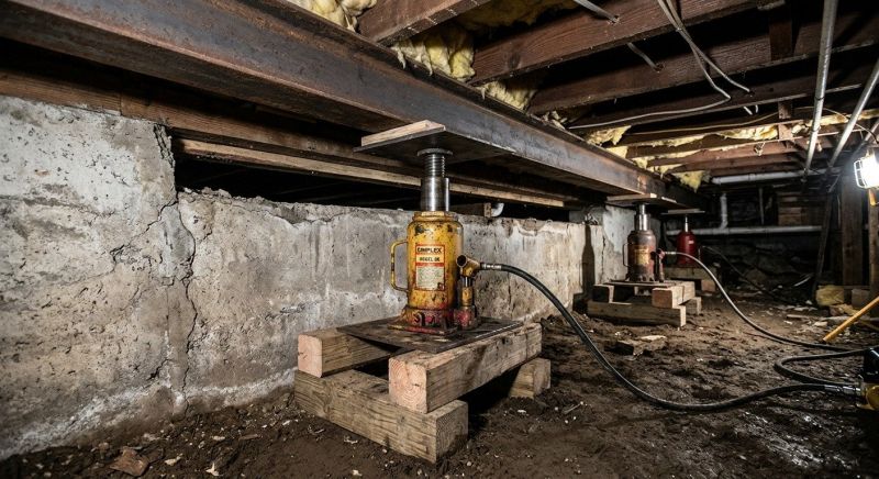 Foundation Jacking in Simonton, TX