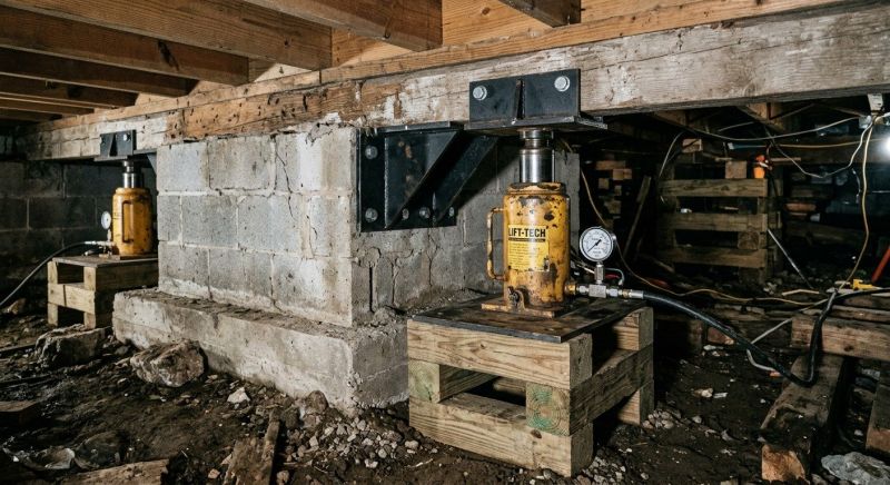 Foundation Jacking in Simonton, TX
