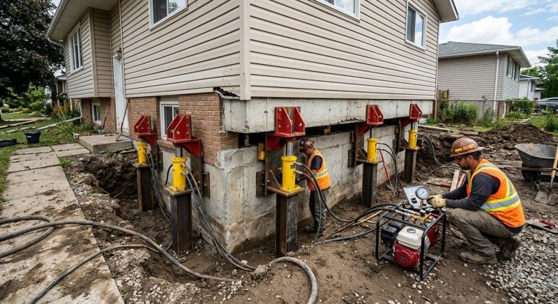 Foundation Lifting in Needville, TX