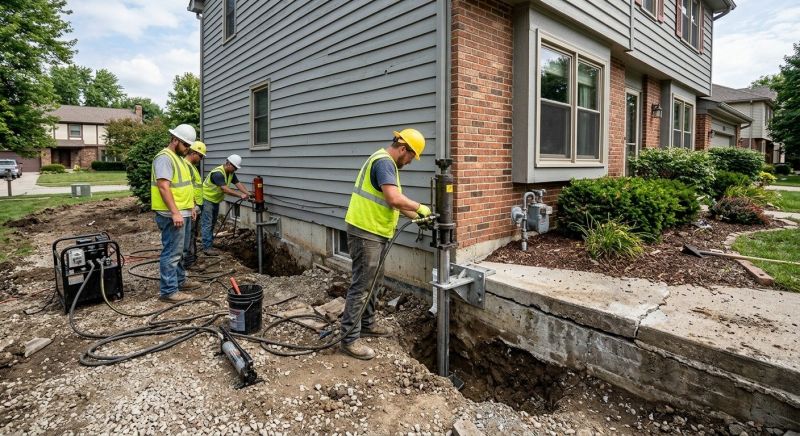 Foundation Stabilizing in Katy, TX