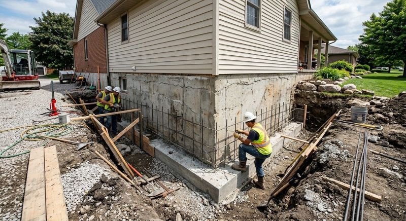 Foundation Strengthening in Sugar Land, TX