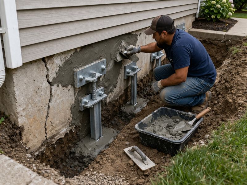 Home Foundation Repair in Guy, TX