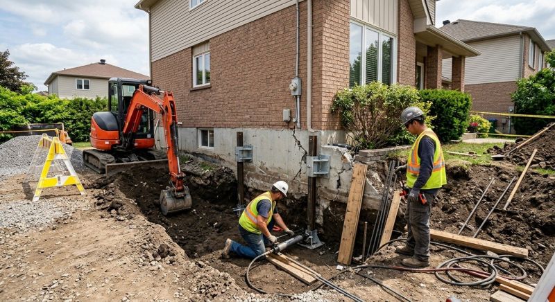 House Foundation Repair in Wallis, TX