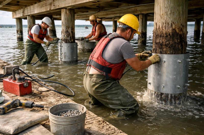 Piling Repair in Sugar Land, TX
