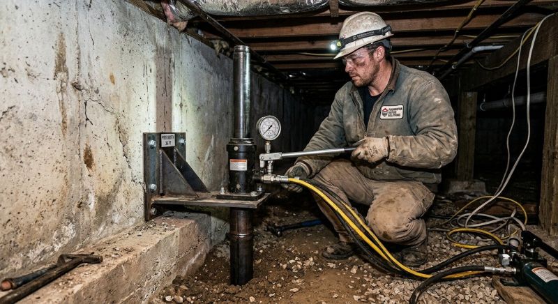 Settling Foundation Service in Fulshear, TX