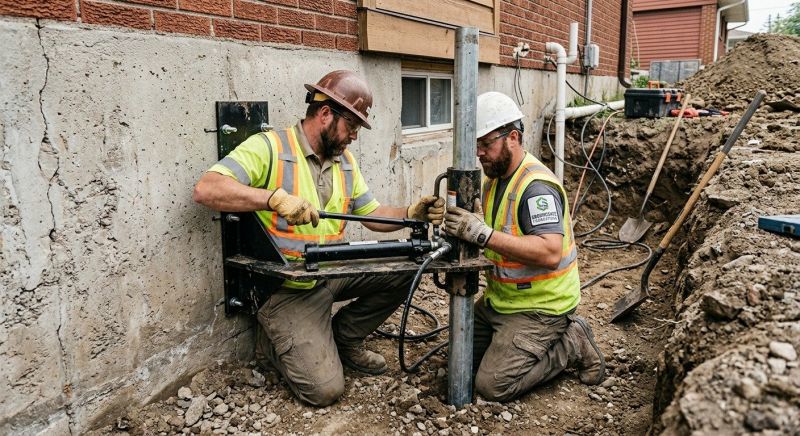 Settling Foundation Service in Fulshear, TX
