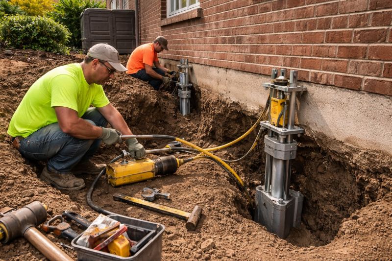Settling Foundation Service in Guy, TX