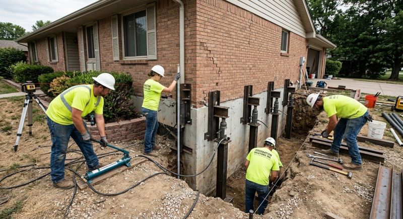 Settling Foundation Service in Katy, TX