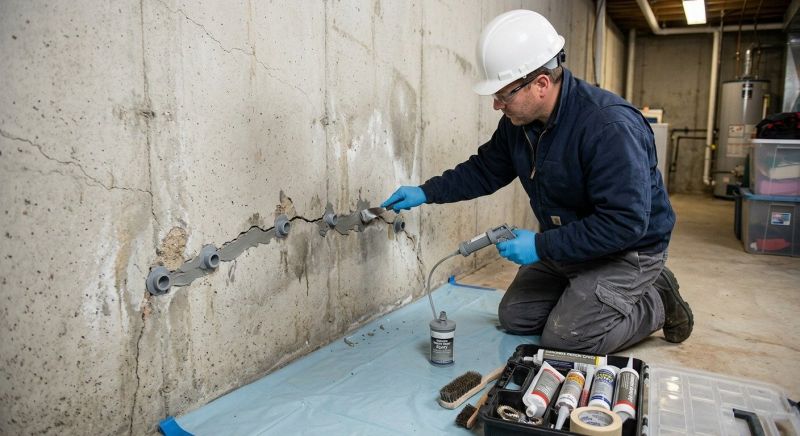 Structural Crack Repair in Sugar Land, TX