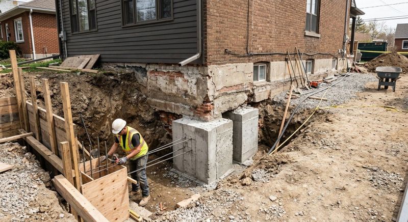 Structural Underpinning in Sugar Land, TX