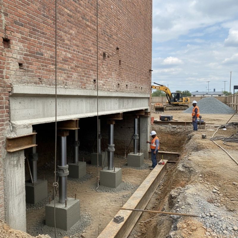 Structural Underpinning in Sugar Land, TX