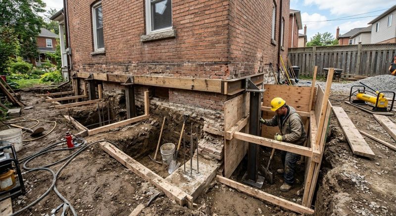 Structural Underpinning in Sugar Land, TX